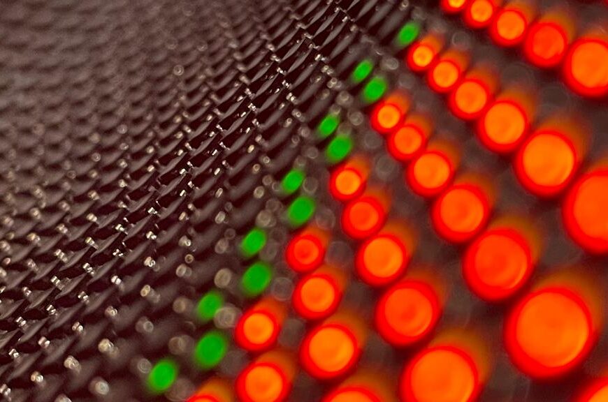 Iluminando miradas - Pantalla LED