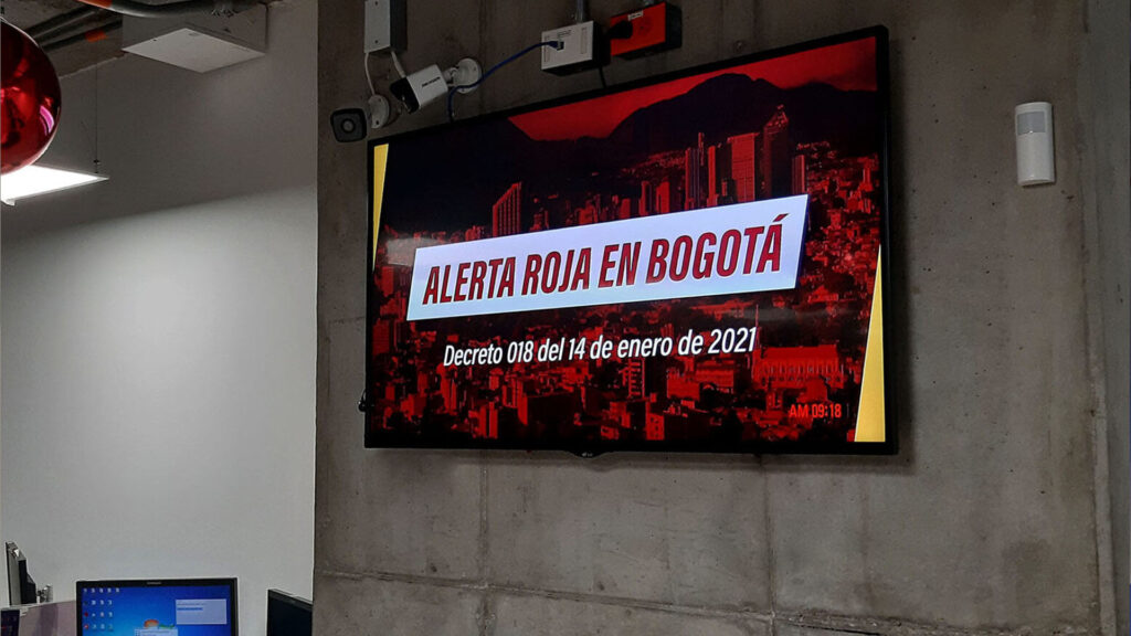 CARTELERÍA DIGITAL - Oficinas Transmilenio