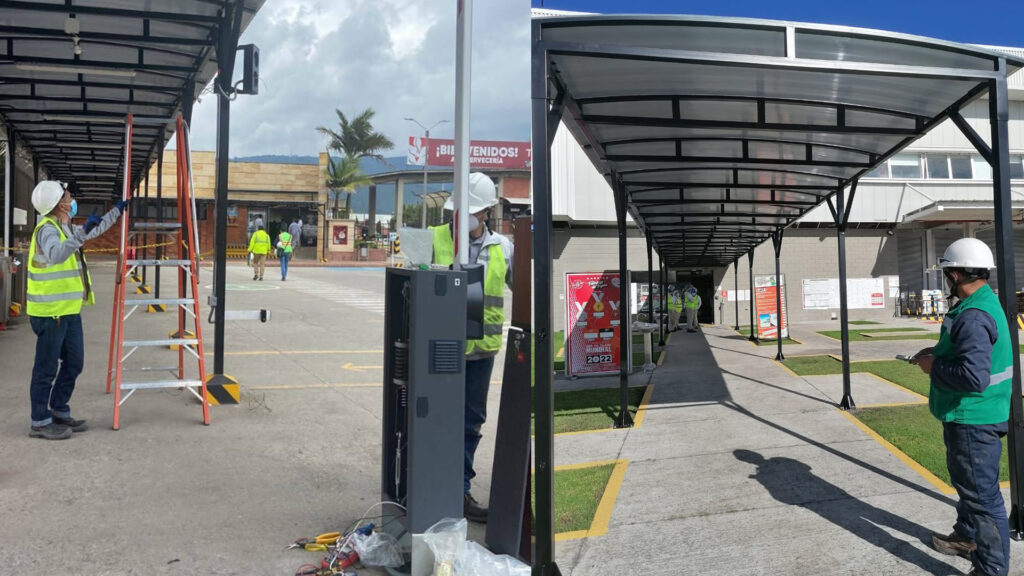 Pérgolas peatonales - Bavaria