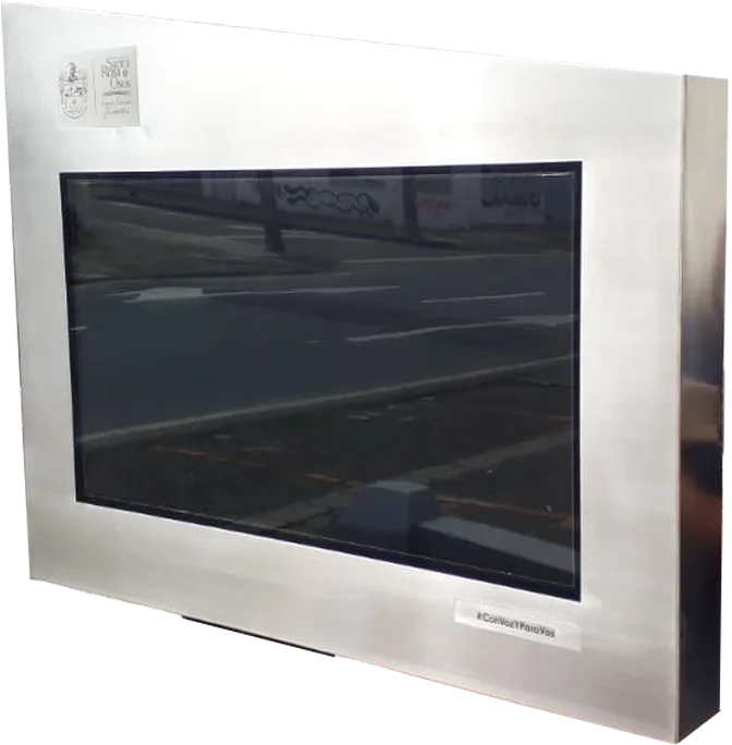 Pantalla interactiva outdoor Electronika para Santa Rosa de Osos