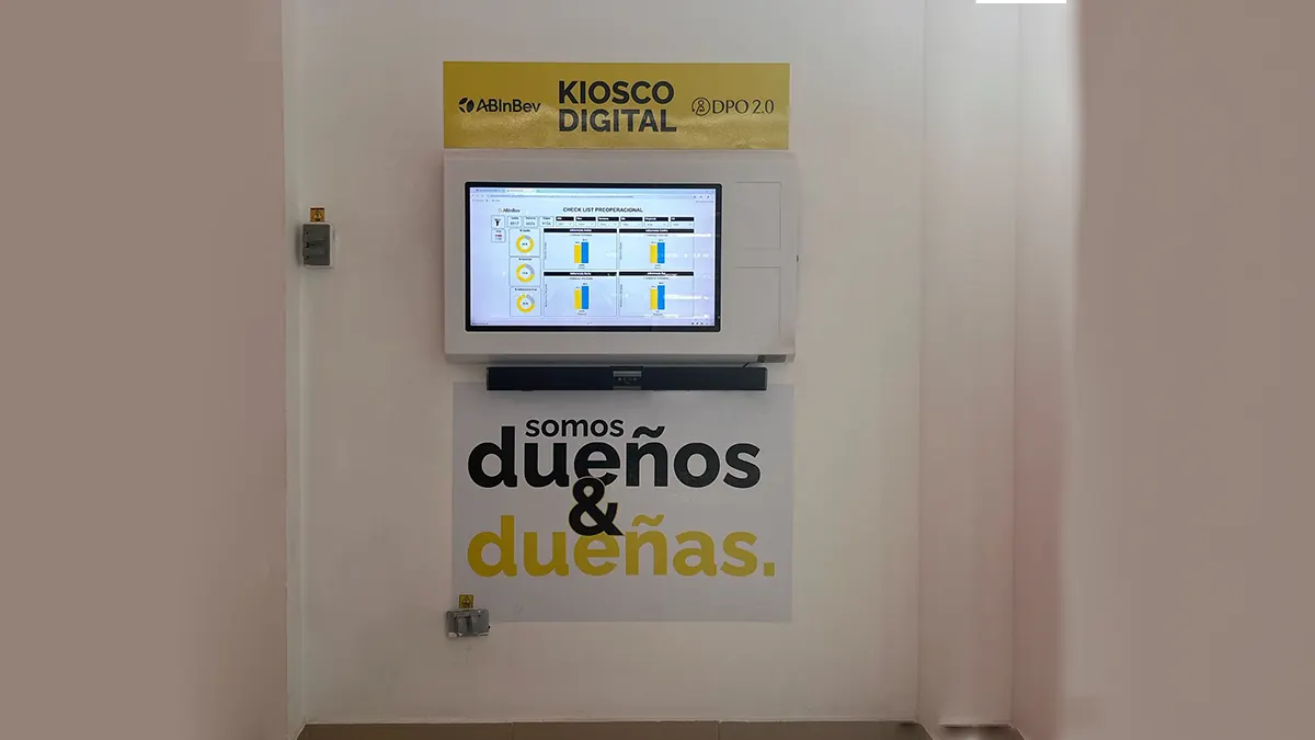 AB InBev cartelería digital