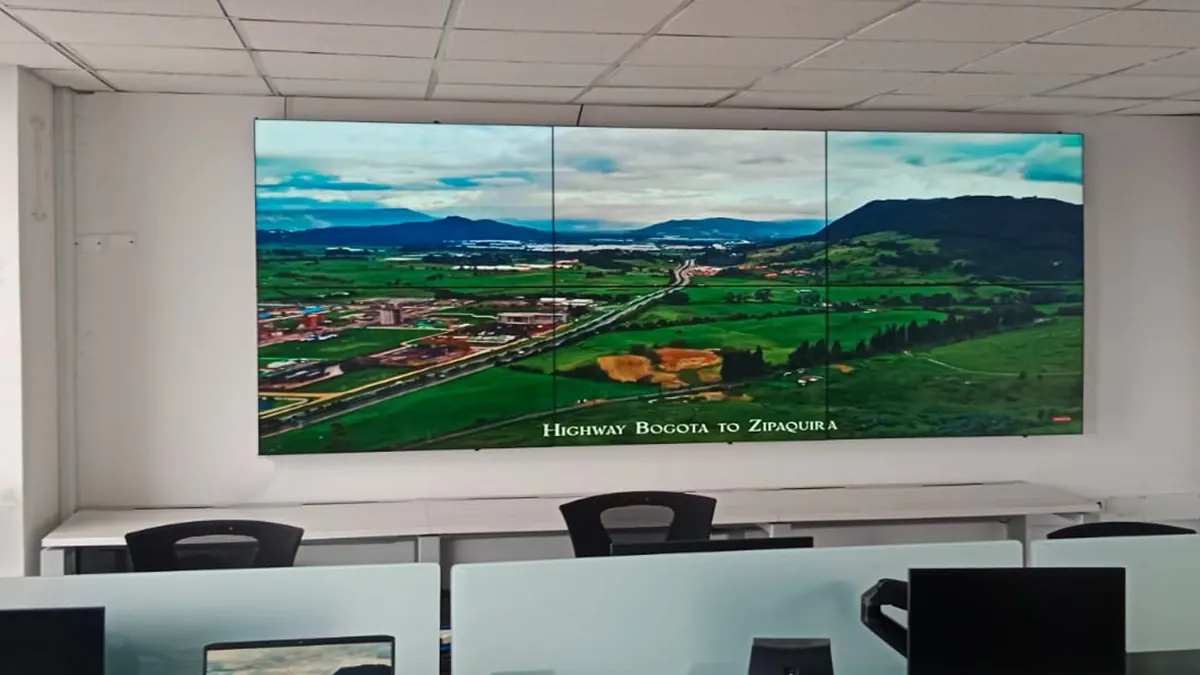 Olimpia videowall sala de control