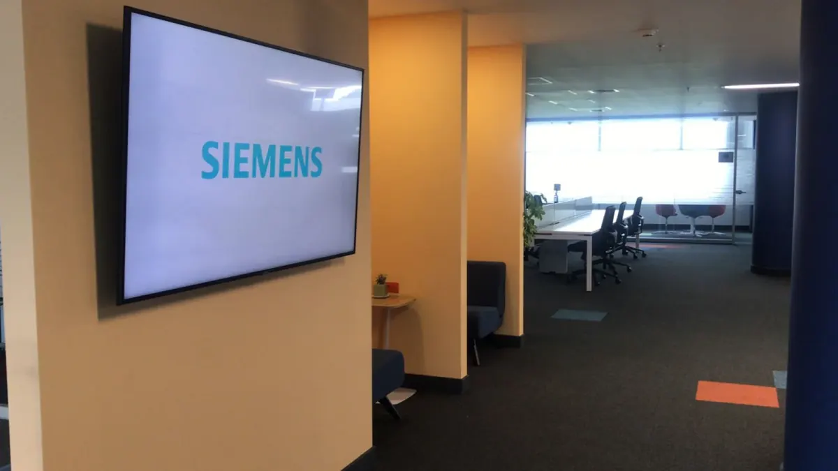 Cartelería digital Siemens