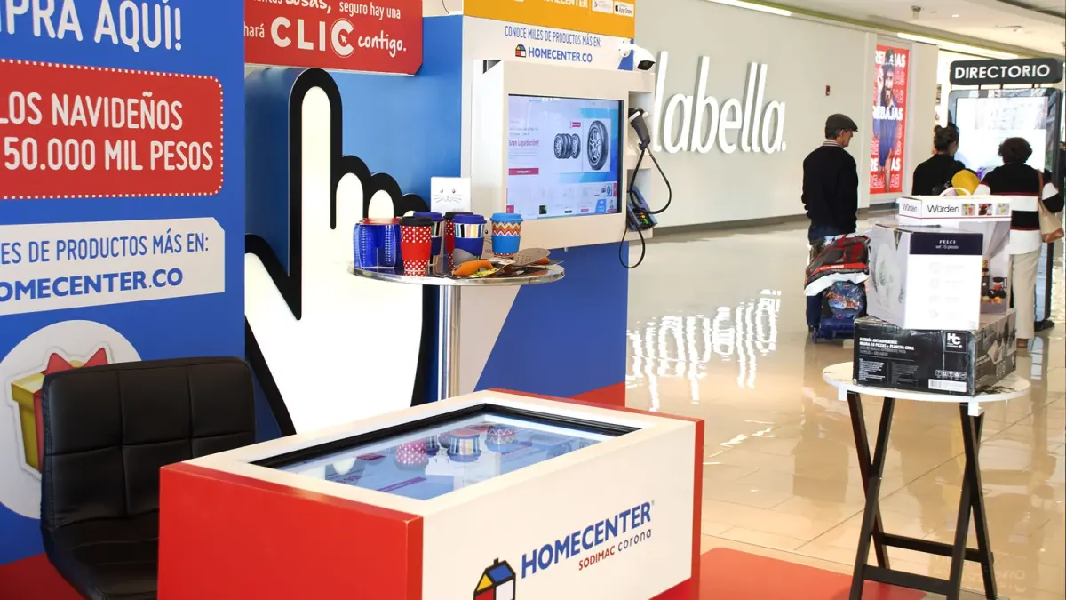 Soluciones touchscreen Homecenter