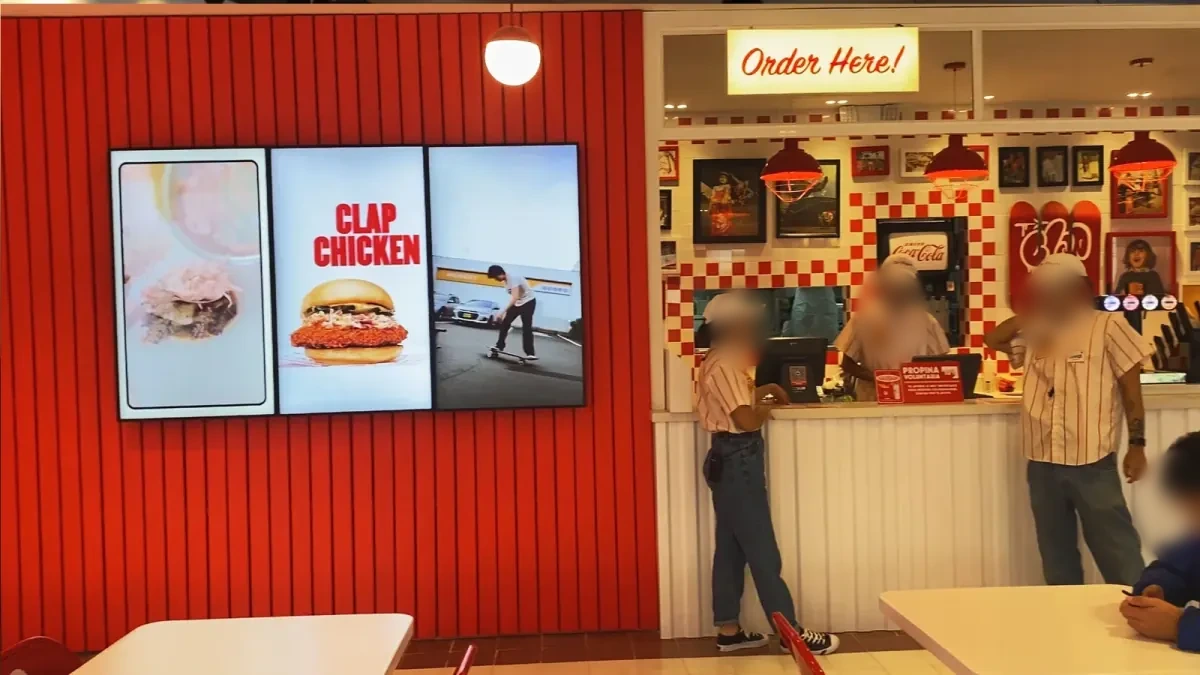 Videowall Mr. Food informal