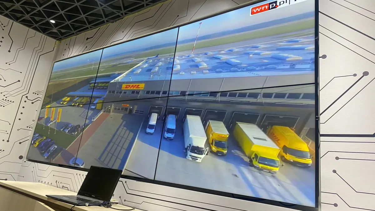 Videowall DHL