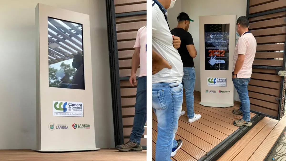 Tótem Cámara Comercio Facatativá