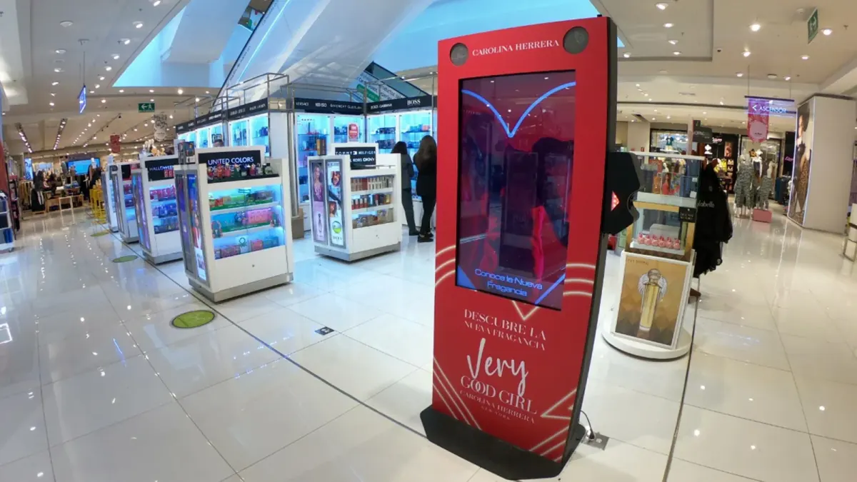 Kioscos fragancias Falabella
