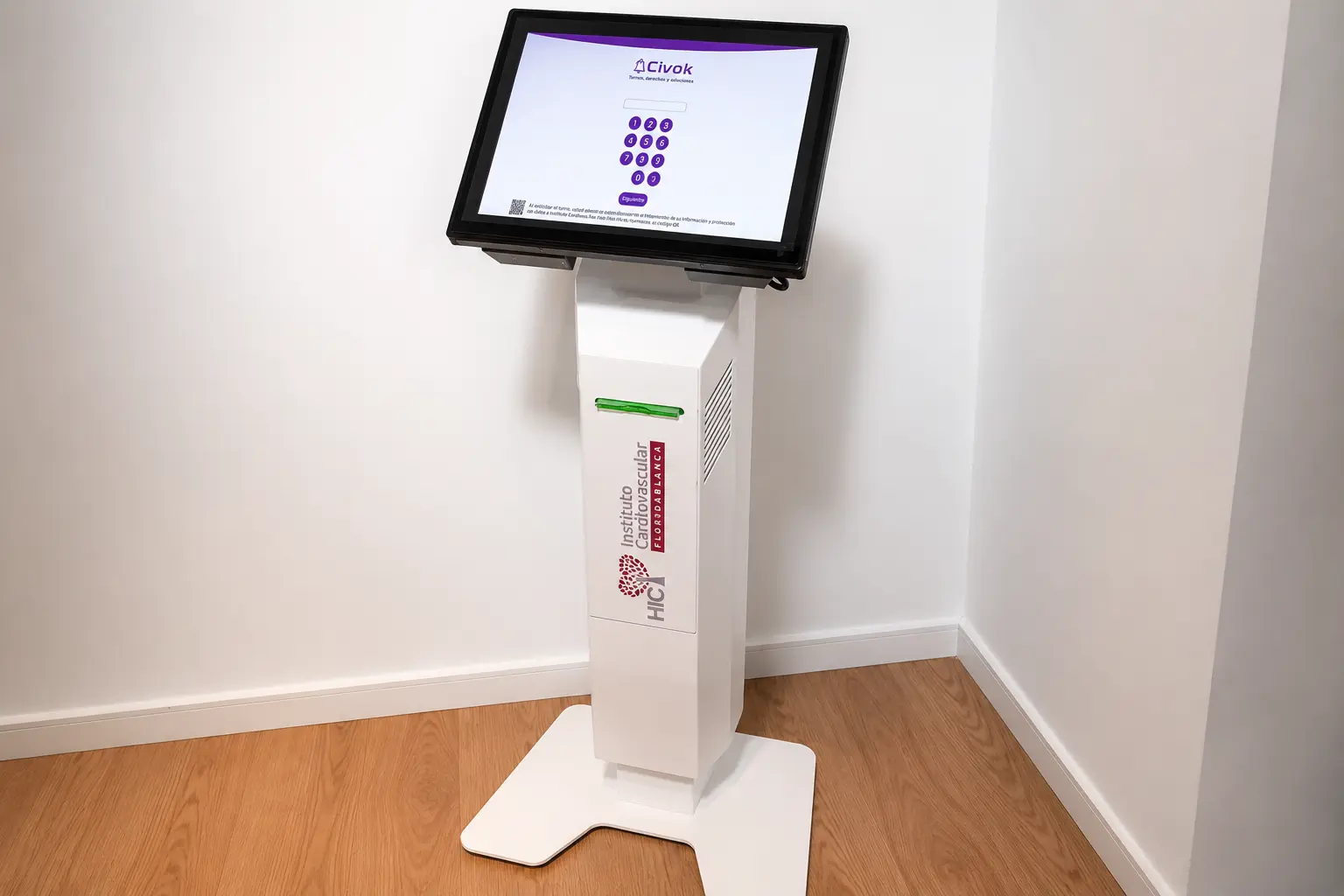 Queue management and user service system at Fundación Cardiovascular